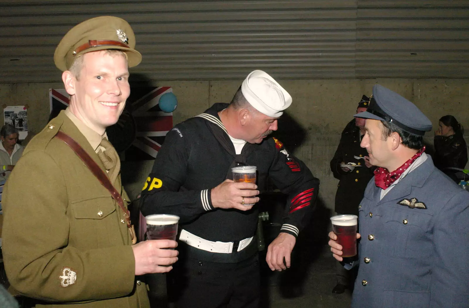 Captain Billy Boy, from Another 1940s Dance, Ellough Airfield, Beccles, Suffolk - 24th June 2005