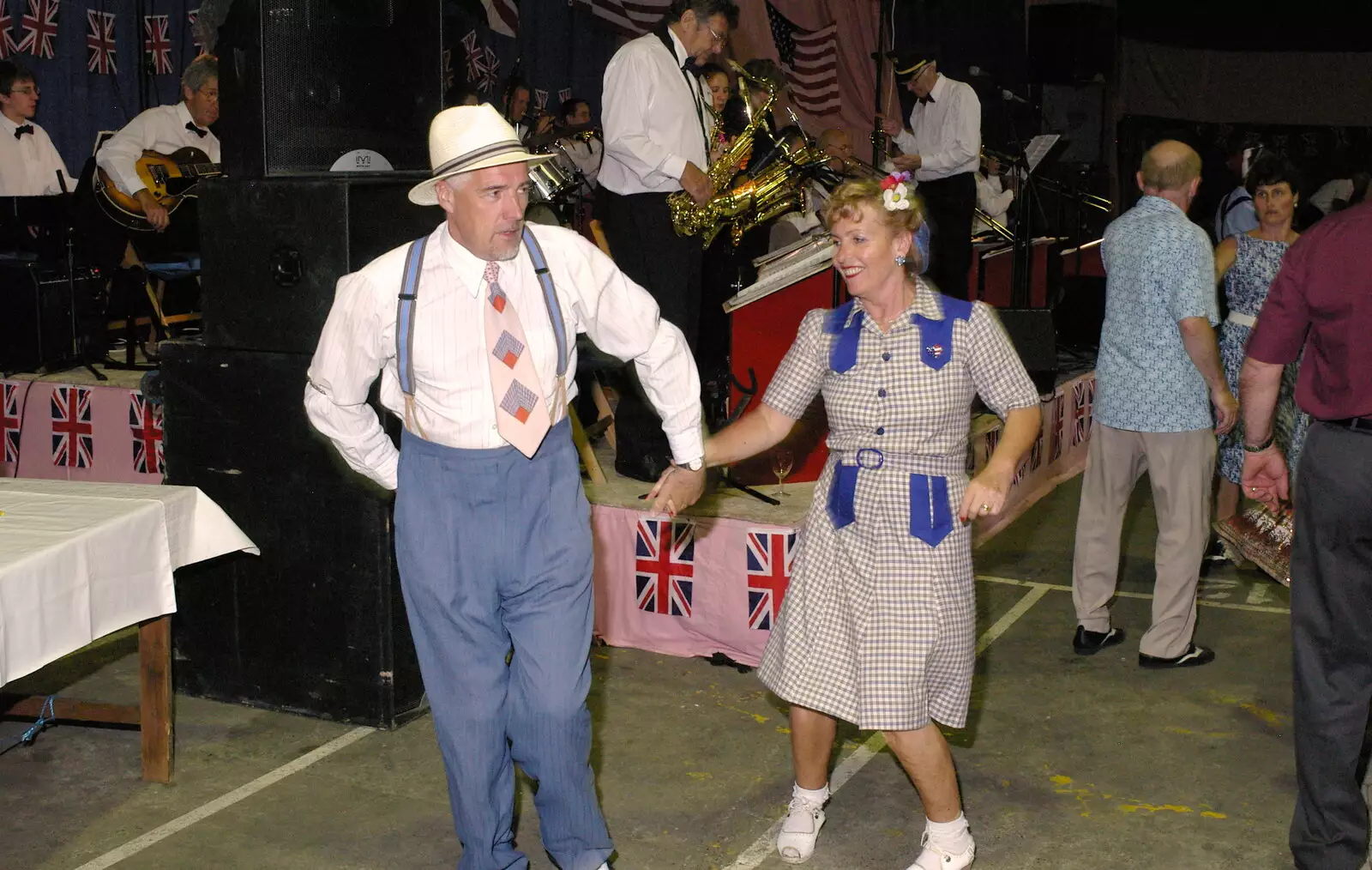 Some jiving, from Another 1940s Dance, Ellough Airfield, Beccles, Suffolk - 24th June 2005