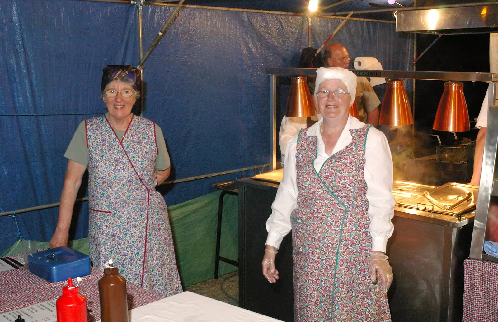 The NAAFI, from Another 1940s Dance, Ellough Airfield, Beccles, Suffolk - 24th June 2005