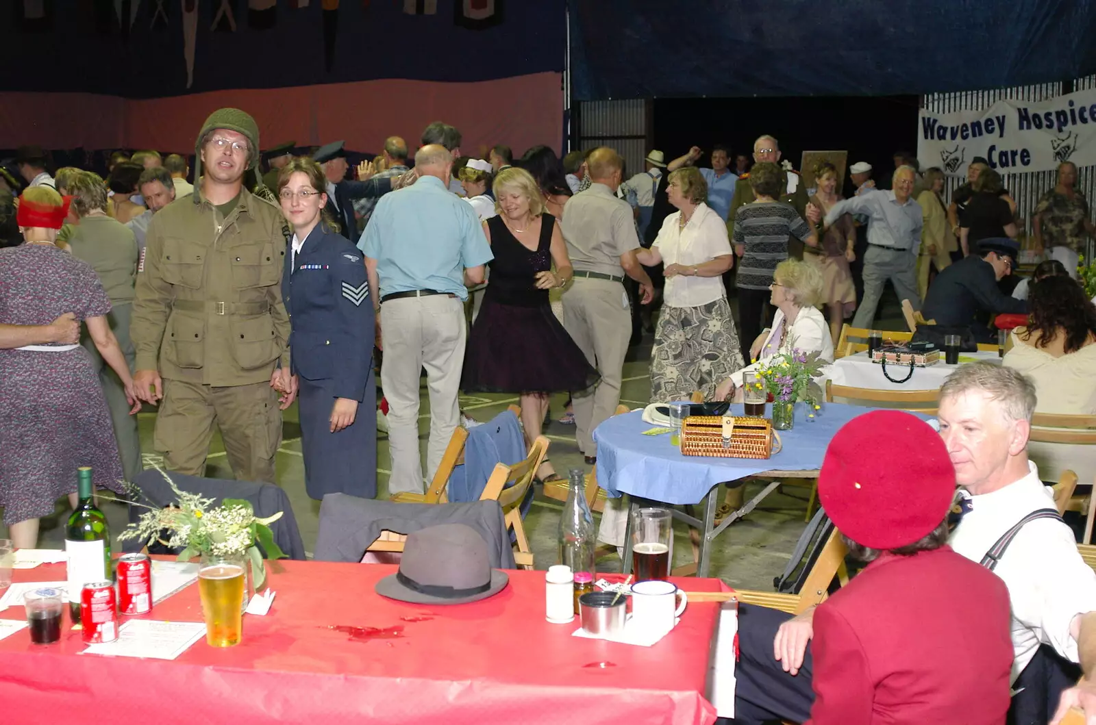 Marc and Sue, from Another 1940s Dance, Ellough Airfield, Beccles, Suffolk - 24th June 2005