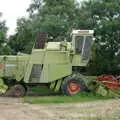 A Claas Senator, A Combine Harvester and the Pig Roast, Thrandeston, Suffolk - 26th June 2005