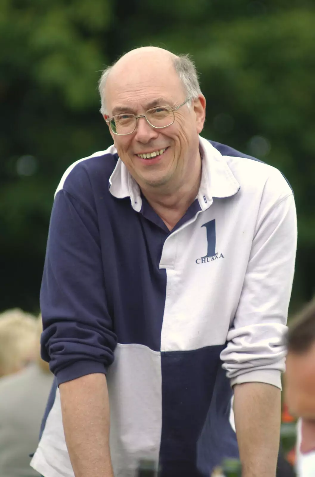 'Kipper' Chapman, from A Combine Harvester and the Pig Roast, Thrandeston, Suffolk - 26th June 2005