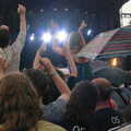 The rain lashes down, Coldplay Live at Crystal Palace, Diss Publishing and Molluscs, Diss and London - 28th June 2005