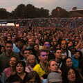 The crowd in the fading light, Coldplay Live at Crystal Palace, Diss Publishing and Molluscs, Diss and London - 28th June 2005
