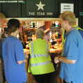 At the bar of the Star, The BSCC Charity Bike Ride, Walberswick, Suffolk - 9th July 2005