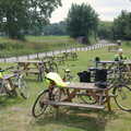 Spammy sits alone, The BSCC Charity Bike Ride, Walberswick, Suffolk - 9th July 2005