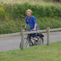 Wavy turns up hours later, The BSCC Charity Bike Ride, Walberswick, Suffolk - 9th July 2005