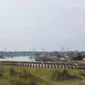 Looking up to Blackshore in Southwold, The BSCC Charity Bike Ride, Walberswick, Suffolk - 9th July 2005