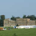 Heveningham Hall prepares for its open day, The BSCC Charity Bike Ride, Walberswick, Suffolk - 9th July 2005