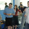 The Trigenix/Qualcomm gang, Steve Ives' Leaving Lunch, Science Park, Cambridge - 11th July 2005