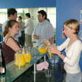 Isobel's at the bar, Steve Ives' Leaving Lunch, Science Park, Cambridge - 11th July 2005