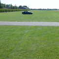 A Day With Janie the P-51D Mustang, Hardwick Airfield, Norfolk - 17th July 2005, An inconsiderate car, right on the runway