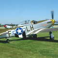 A Day With Janie the P-51D Mustang, Hardwick Airfield, Norfolk - 17th July 2005, The propwash and noise are incredible