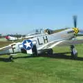 The propwash and noise are incredible, A Day With Janie the P-51D Mustang, Hardwick Airfield, Norfolk - 17th July 2005