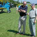 The veteran describes flying the Mustang in the war, A Day With Janie the P-51D Mustang, Hardwick Airfield, Norfolk - 17th July 2005