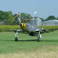 A Day With Janie the P-51D Mustang, Hardwick Airfield, Norfolk - 17th July 2005, Janie's off again to do an airshow display
