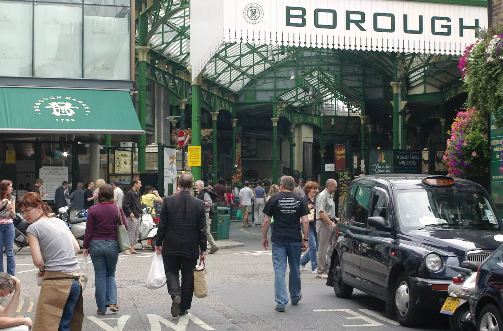 Borough Market, from Borough Market and North Clapham Tapas, London - 23rd July 2005