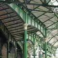 The Victorian ironwork of the market, Borough Market and North Clapham Tapas, London - 23rd July 2005