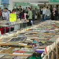 A second-hand book fair under Waterloo Bridge, Borough Market and North Clapham Tapas, London - 23rd July 2005