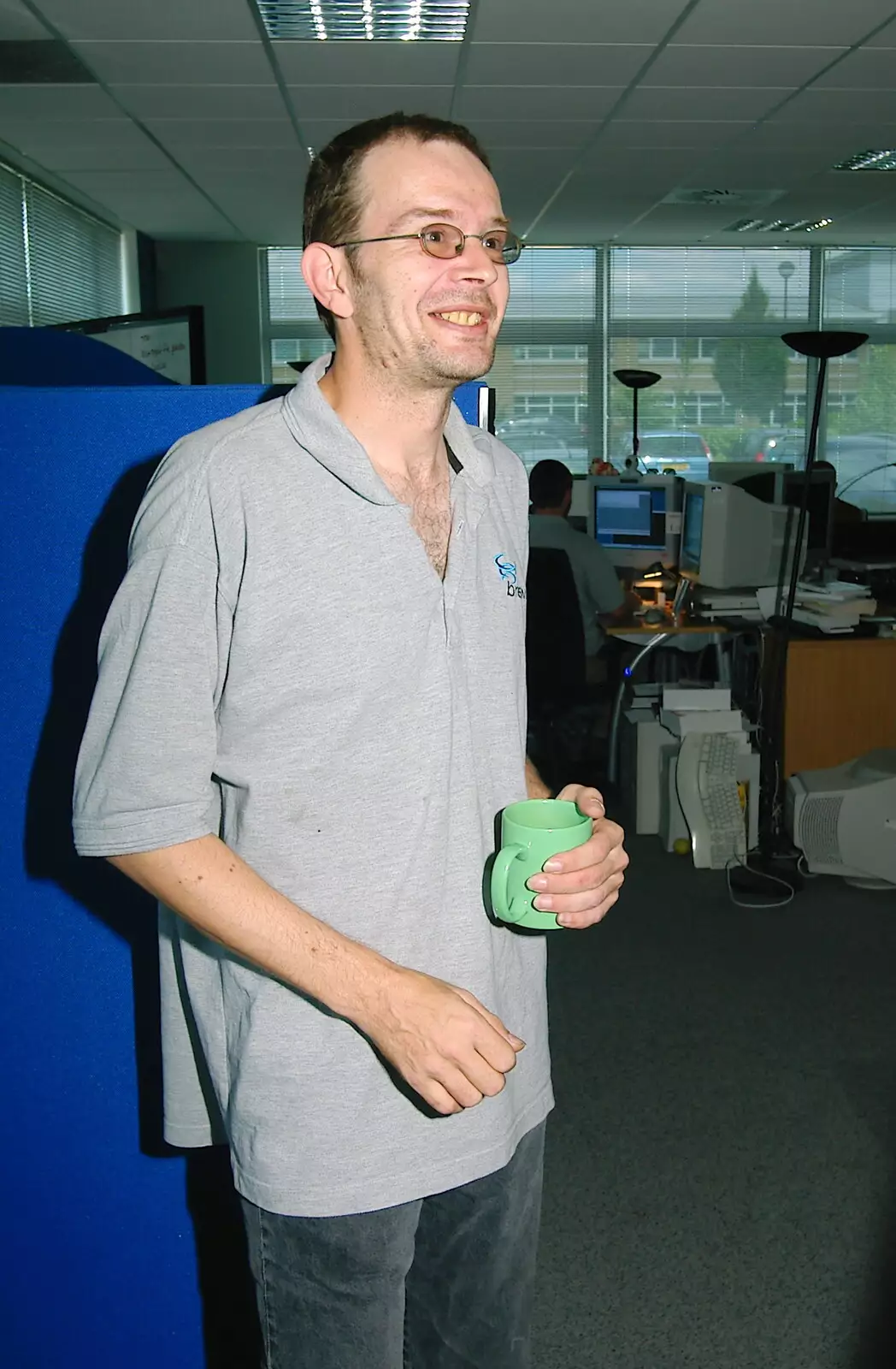 Richard roams around, from Richard Panton's Van and Alex Hill at Revolution Records, Diss and Cambridge - 29th July 2005