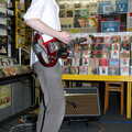 Tom Folkard on guitar, Richard Panton's Van and Alex Hill at Revolution Records, Diss and Cambridge - 29th July 2005