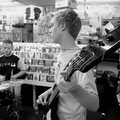 The view from the end of a bass guitar, Richard Panton's Van and Alex Hill at Revolution Records, Diss and Cambridge - 29th July 2005