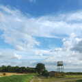 The water tower near Hunston, The BBS, and the Big Skies of East Anglia, Diss and Hunston, Norfolk and Suffolk - 6th August 2005