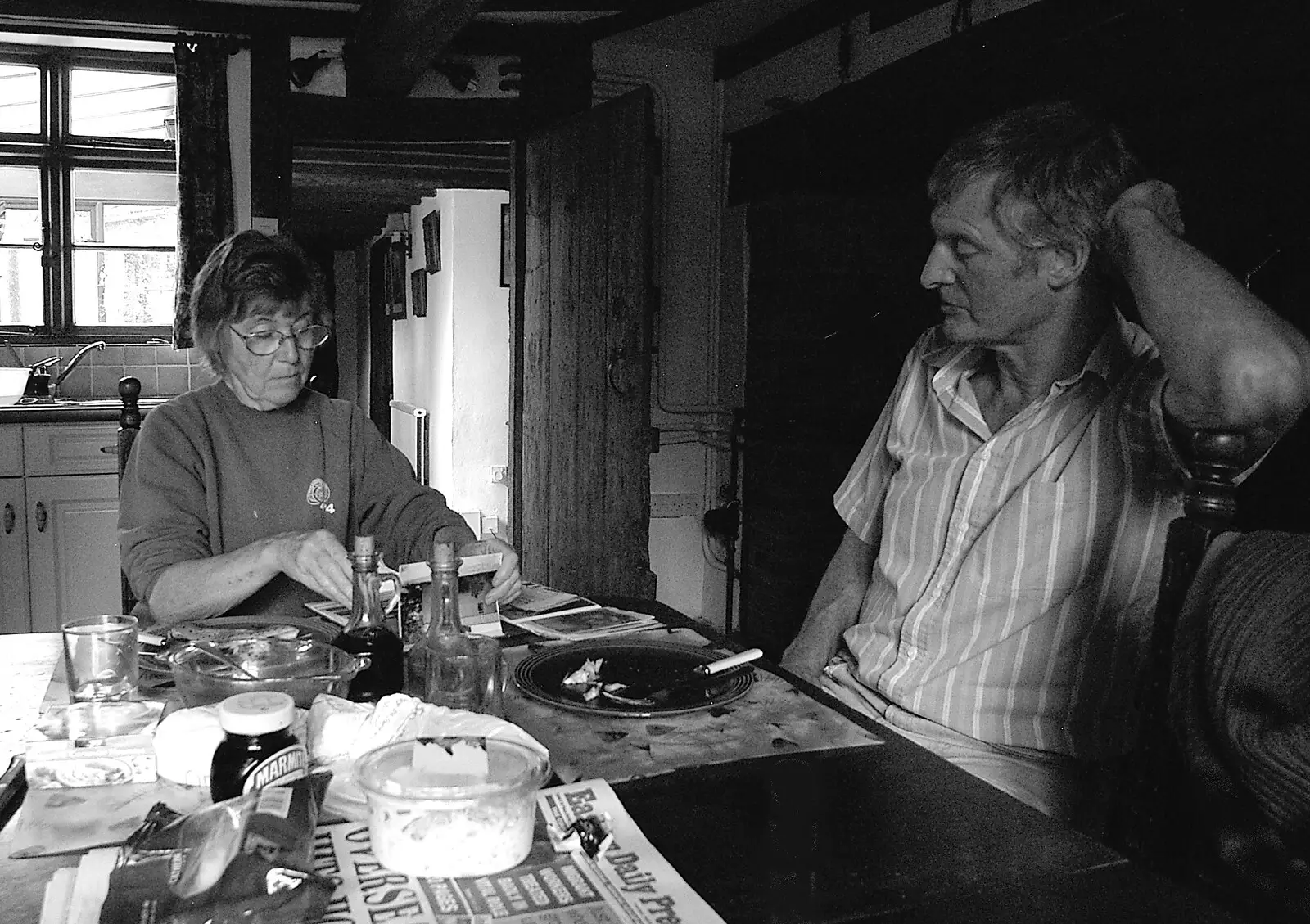 Brenda looks at photos of the old Cider-making days, from The BBS, and the Big Skies of East Anglia, Diss and Hunston, Norfolk and Suffolk - 6th August 2005