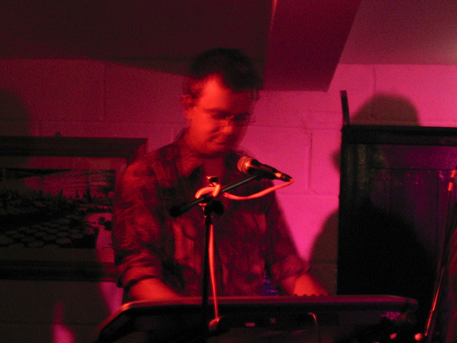Some keyboard action from The BBS, and the Big Skies of East Anglia, Diss and Hunston, Norfolk and Suffolk - 6th August 2005