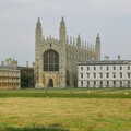 Kings' College chapel, from the Backs, Qualcomm goes Punting on the Cam, Grantchester Meadows, Cambridge - 18th August 2005