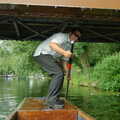 Anwar ducks, Qualcomm goes Punting on the Cam, Grantchester Meadows, Cambridge - 18th August 2005
