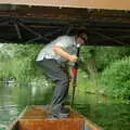 Anwar ducks, Qualcomm goes Punting on the Cam, Grantchester Meadows, Cambridge - 18th August 2005