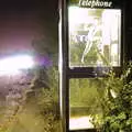 The Swan phone box, Life on the Neonatal Ward, Dairy Farm and Thrandeston Chapel, Suffolk - 26th August 2005