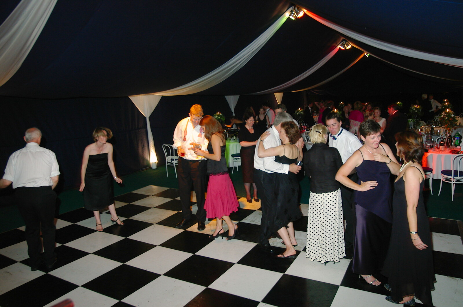 After the gig, the dancing continues from The BBs Play Bressingham, Norfolk - 3rd September 2005