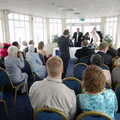 Photos of the signing, Sally and Paul's Wedding on the Pier, Southwold, Suffolk - 3rd September 2005