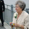 A moment of reflection, Sally and Paul's Wedding on the Pier, Southwold, Suffolk - 3rd September 2005