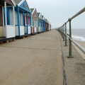An empty sea-front, Sally and Paul's Wedding on the Pier, Southwold, Suffolk - 3rd September 2005