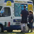 Mikey P visits the ice-cream van, Picnic at the Heath, Knettishall, Norfolk - 4th September 2005