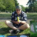 Gov aims a waterpistol, Picnic at the Heath, Knettishall, Norfolk - 4th September 2005