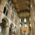A view of the nave, Peterborough Cathedral, Cambridgeshire - 7th September 2005