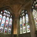 Stained glass in the trancept, Peterborough Cathedral, Cambridgeshire - 7th September 2005