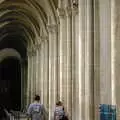 People wander around, Peterborough Cathedral, Cambridgeshire - 7th September 2005