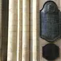 Plaque dedicated to Edith Cavell, Peterborough Cathedral, Cambridgeshire - 7th September 2005