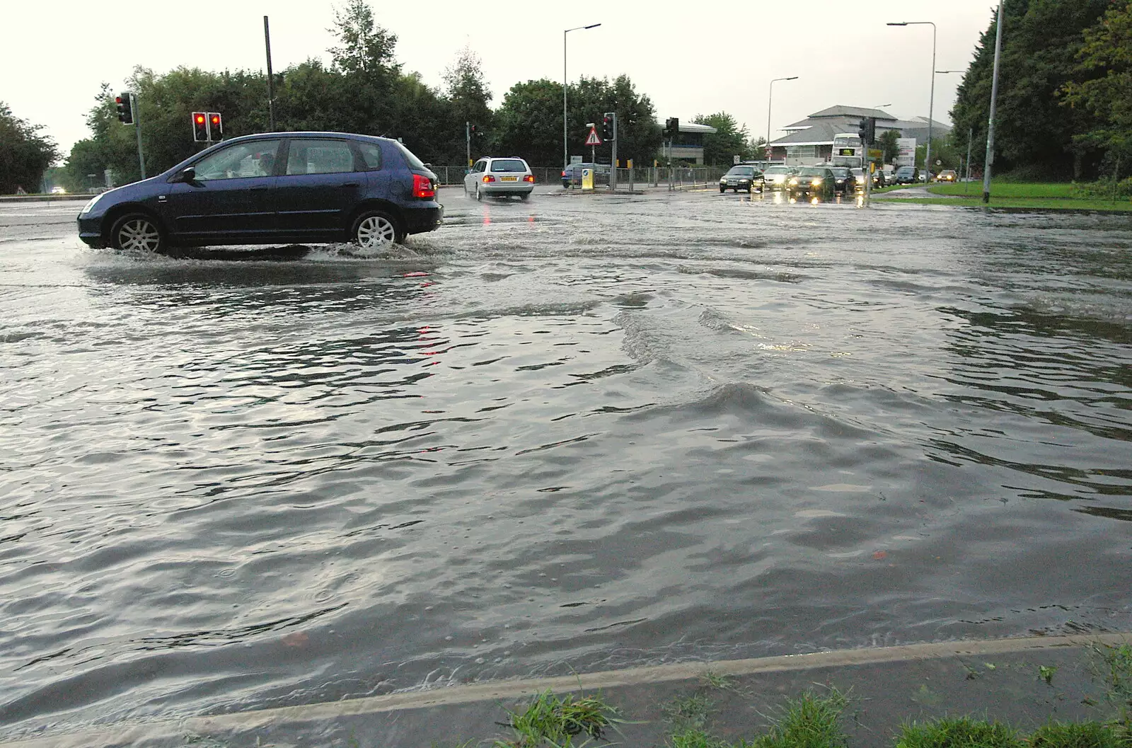 A fish's-eye view, from Cambridge Floods, Curry Night and an Ipswich Monsoon - 10th September 2005