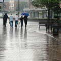 Cambridge Floods, Curry Night and an Ipswich Monsoon - 10th September 2005, More rain on Westgate Street