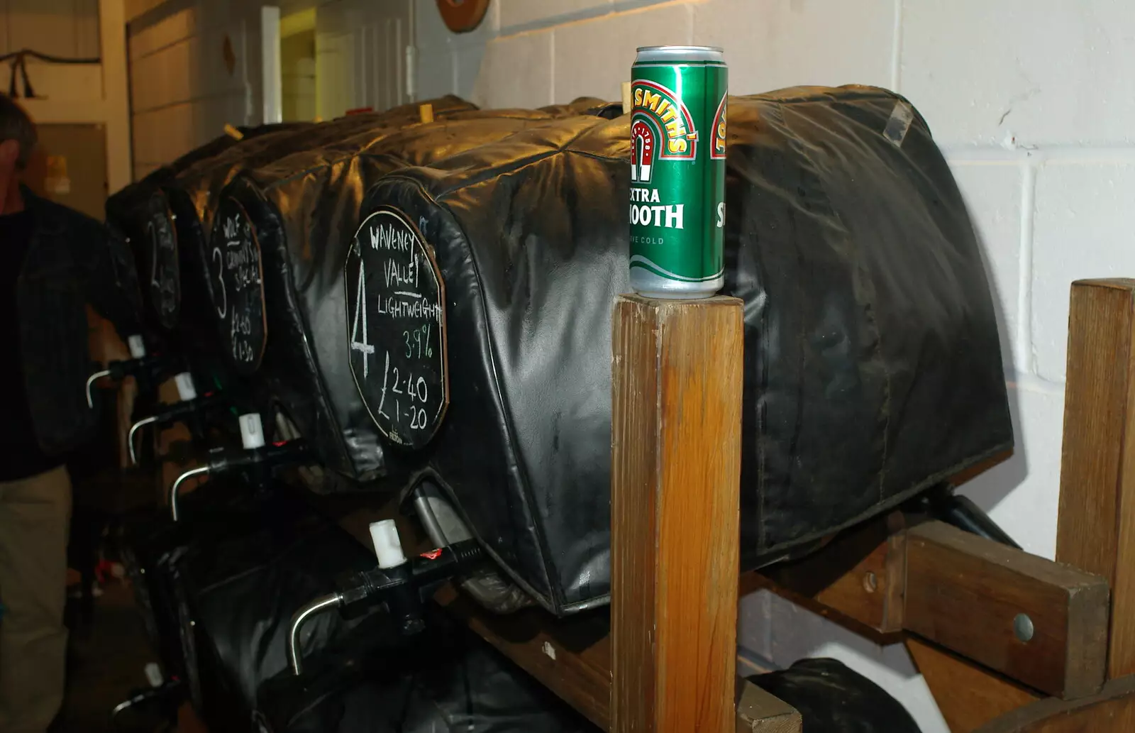 There's an ironic can of John Smith's, from The Banham Barrel Beer Bash, Banham, Norfolk - 17th September 2005