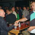 A transaction is completed, The Banham Barrel Beer Bash, Banham, Norfolk - 17th September 2005