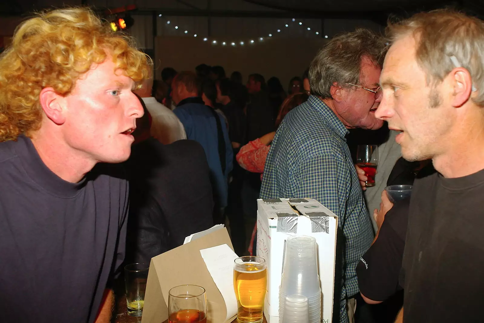 Wavy chats to Jonty, from The Banham Barrel Beer Bash, Banham, Norfolk - 17th September 2005