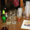 Some empty glasses, The Banham Barrel Beer Bash, Banham, Norfolk - 17th September 2005