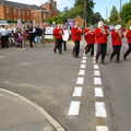 2005 The Gislingham Silver Band leads the march off